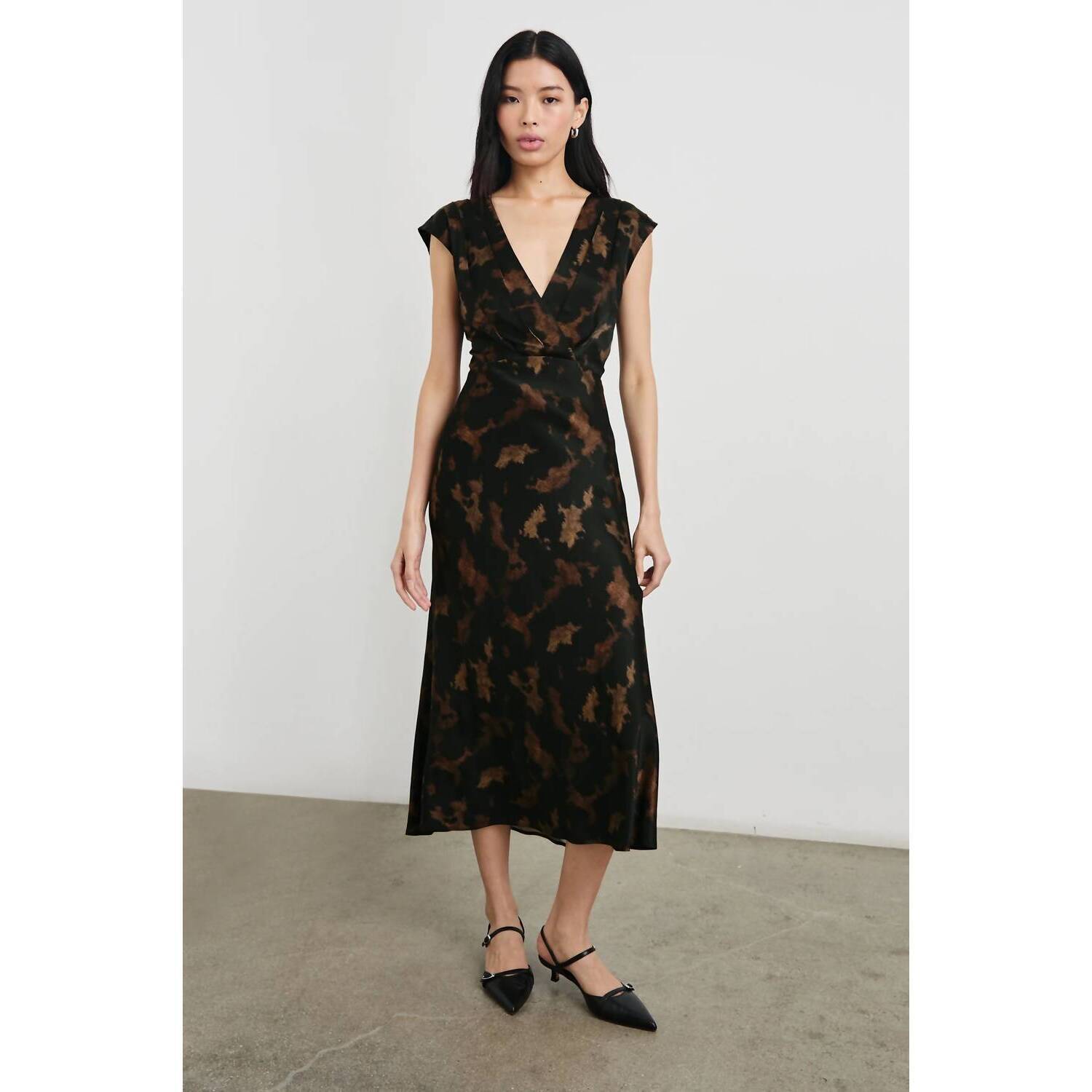 New Rails Odella Dress In Diffused Sandstone